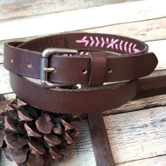 AEO Leather Belt Size Medium - Picture 7 of 7